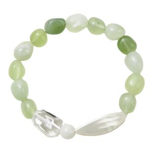 采石studio|原创「素柚」新山yu不规则随形糖豆手链清爽夏日清新