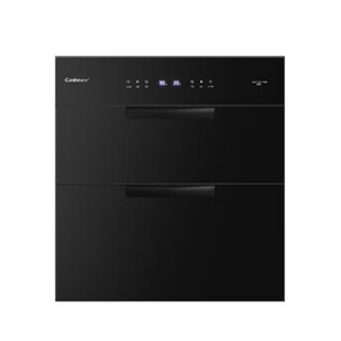 康宝家用嵌入式消毒碗柜厨房紫外线二星级高温100升智能无菌储存