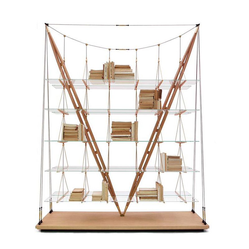 意大利帆船CASSINA VELIERO书架现代轻奢落地置物架家用客厅展示