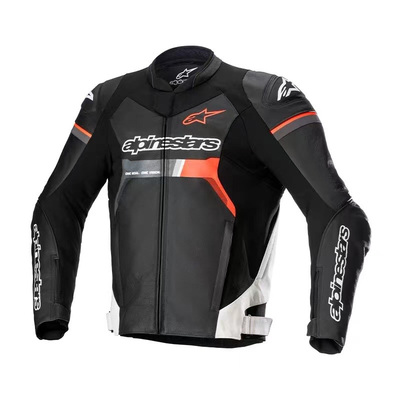 ALPINESTARS秋冬保暖机车皮衣男