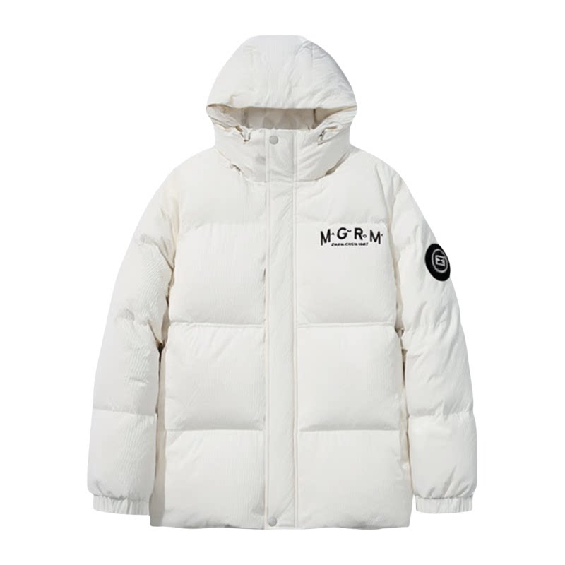 85白鸭绒保暖羽绒服潮流宽松外套