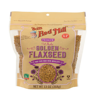 Bob's Red Mill Golden Flaxseed美国鲍勃红磨坊无麸质亚麻籽 粉