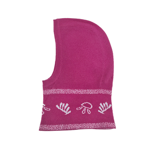 鹿王100%山羊绒帽子女连帽围脖两用保暖防风25年秋冬新款