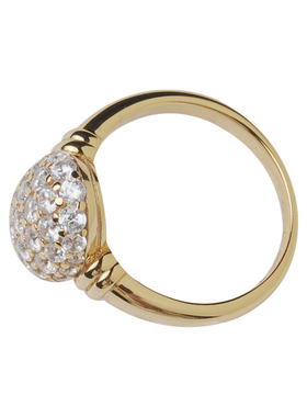 《璀璨之恋》满钻锆石戒指s925银时尚设计感女款气质礼物2025新款