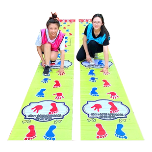 手脚并用运动垫手忙脚乱垫互动游戏户外团建拓展道具趣味活动器材