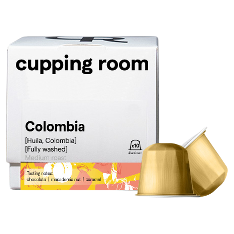 香港cupping room单品哥伦比亚慧兰浓缩黑咖啡胶囊水洗处理甜感