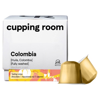 cupping room单品哥伦比亚慧兰浓缩黑咖啡胶囊 水洗处理 甜感均衡