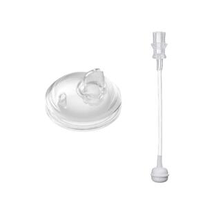 爱咔威IKV学饮杯鸭嘴配件全硅胶食品级7cm口径水杯重力球吸管吸嘴