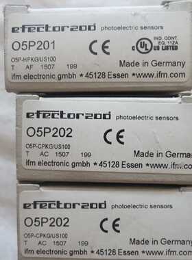 议价全新原装正品IFM易福门 O5P202  O5P201 现货