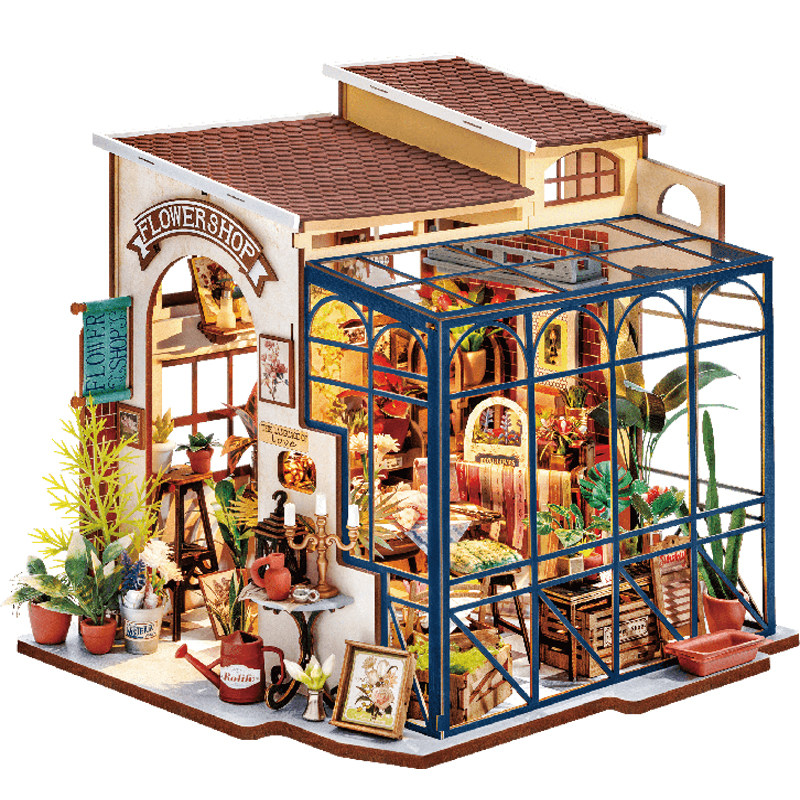 若来diy小屋拼装模型手工礼物女