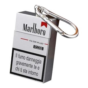 【祝融烟具】迷你创意万宝路口袋烟灰缸便携式定制灭烟器时尚携带