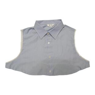 农业建设银行男女通用衬衫假领子衬衣领免熨烫好清洗纯棉抗皱尖领