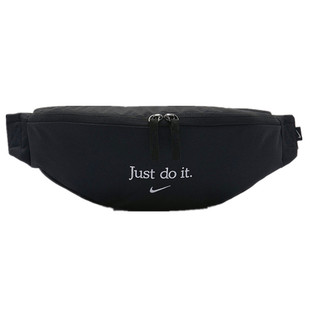 Nike Heritage Just Do It男女刺绣花腰包胸包斜挎包BA5781-010