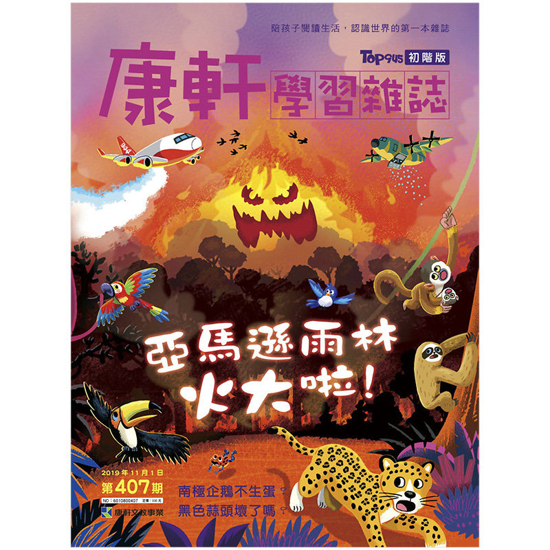 【订阅】康軒學習雜誌學初階版亲子教育杂志中国台湾繁体中文原版年订24期 F119