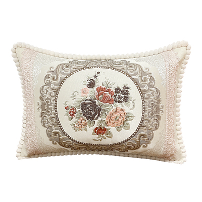 雪尼尔沙发靠垫客厅枕护腰大号