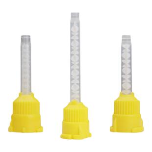 牙科硅橡胶混合头短款牙科输送头轻体注射头硅橡胶轻体混合头搅拌