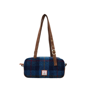 Harris tweed哈里斯粗花呢法棍包腋下包通勤单肩手提包波士顿包包