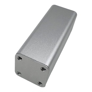 方形铝合金外壳小型仪表机箱控制器盒铝壳电池铝盒32x32长80mm