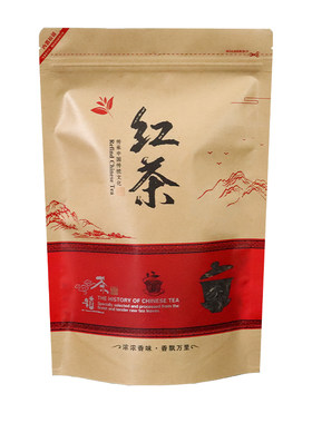 加厚牛皮纸红茶包装袋子茶叶袋