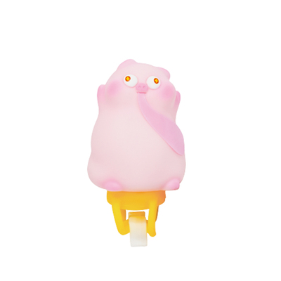 可爱兔兔电动车装饰摆件