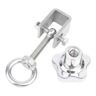 304不锈钢吊环活节螺丝螺母套装梅花手柄过滤器压力反应釜锁紧件