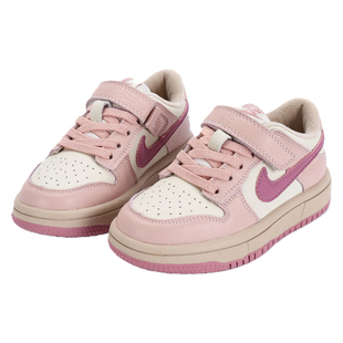 2025秋冬季女童粉色加绒加厚二棉鞋儿童户外保暖运动鞋男童休闲鞋