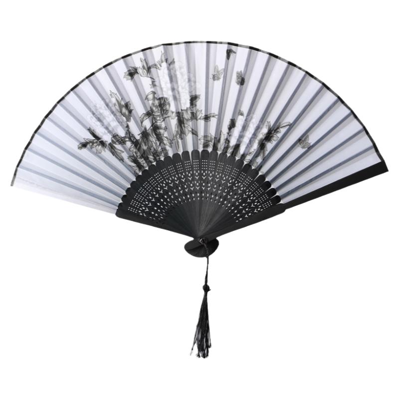 古风中式中国风水墨画折叠扇