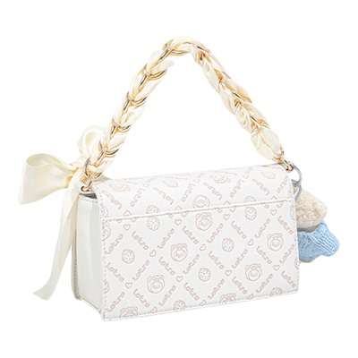 迪士尼草莓熊斜挎小方包礼盒装