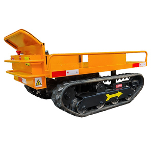 农用电动履带运输车山地果园汽油自卸车沼泽泥泞路用大马力爬坡王