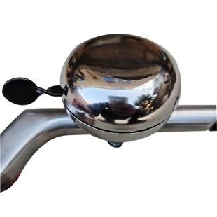 日本自行车钢铃铛大板铃面包叮咚铃音悦耳单车喇叭铃铛骑行装备