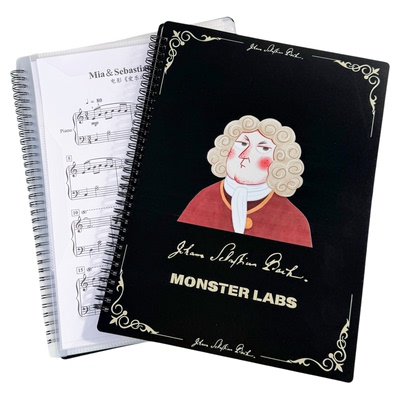 乐谱夹A4琴谱册可展开钢琴通用