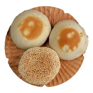 浙江特产正宗传统手工衢州杜泽空心桂花饼芝麻月饼炭烤糕点心零食