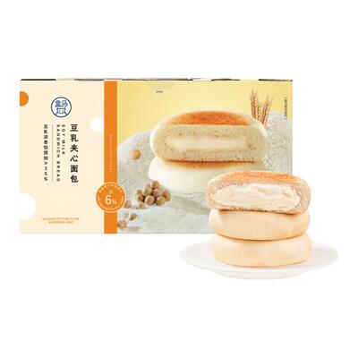 盒马 豆乳夹心面包 1kg早餐面包整箱糕点
