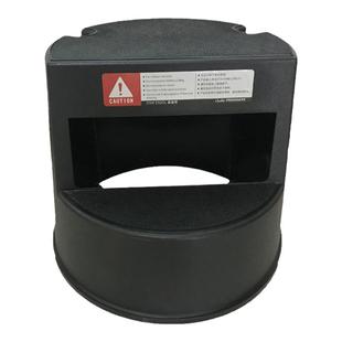 白云超宝B-099D可移动脚踏凳子增高搬东西二步梯垫脚塑料凳带轮子