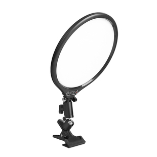 手机直播补光灯化妆箱夹式打光灯化妆师专用镜前灯柔光冷暖可调节USB户外便携LED梳妆台跟妆师面光下巴照明灯