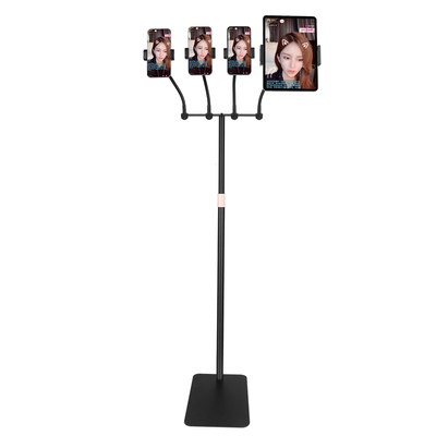 多机位手机平板通用支架固定夹子