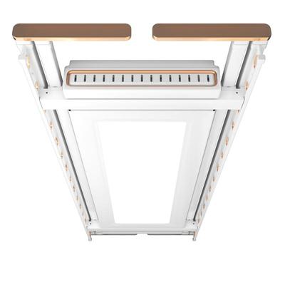 7.8厚白金色超薄隐形电动晾衣架