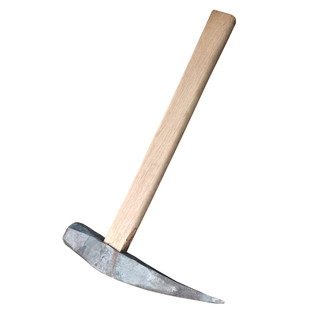 手工锻打柴尖凿煤炭劈柴神器尖头凿子打石头劈柴劈桩镐头挖笋树根