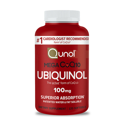 现货美国Qunol辅酶q10泛醇还原型