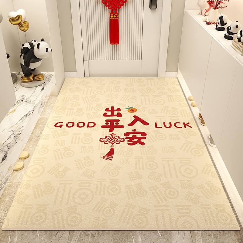 入户门地垫家用可擦免洗可玄关垫垫换鞋裁剪耐脏皮革进门区脚垫地
