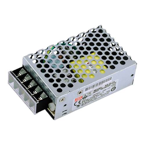 RS-25W明纬12V2A/24V1A直流开关电源3.3/5/15/48V监控NES/S
