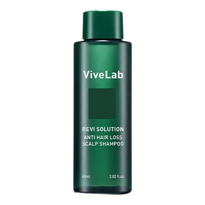 Vivelab韩国防脱固发绿瓶洗发水控油去屑护理无硅油中小样60ml