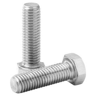 供应双相不锈钢2507外六角螺丝S32750六角螺栓M6M8M10M12M14M16