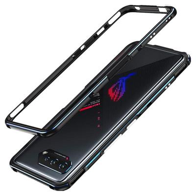 适用于华硕Rog Phone9pro手机壳rog8pro金属边框rog6pro保护套rog5spro透气散热rog3简约6D全包rog7pro铁中框
