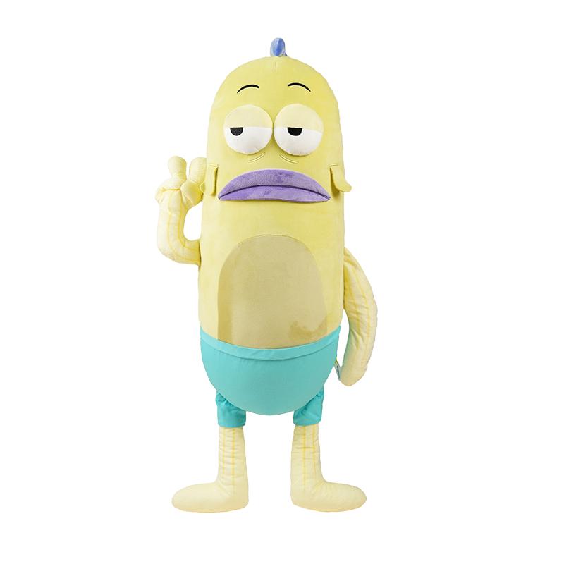 52TOYS海绵宝宝卡通授权毛绒丑鱼挂件比奇堡毛绒玩偶生日礼物