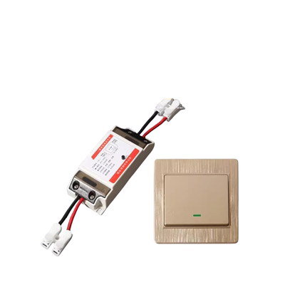 无线遥控开关免布线220V家用智能LED吊灯多控双控穿墙遥控开关