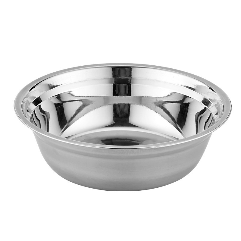 不锈钢汤盆食堂汤碗加深加厚盆子