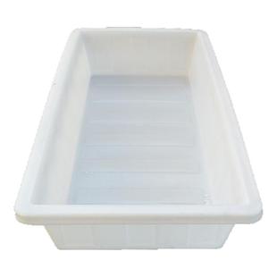 熟胶加厚牛筋塑料水箱长方形养殖鱼龟户外水产卖鱼虾大号收纳浅盆