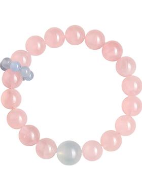 腕间【旺缘正缘符】粉晶海蓝宝