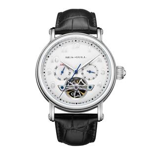 海鸥表男士手表自动机械表多功能镂空飞轮表防水潮流男表6123